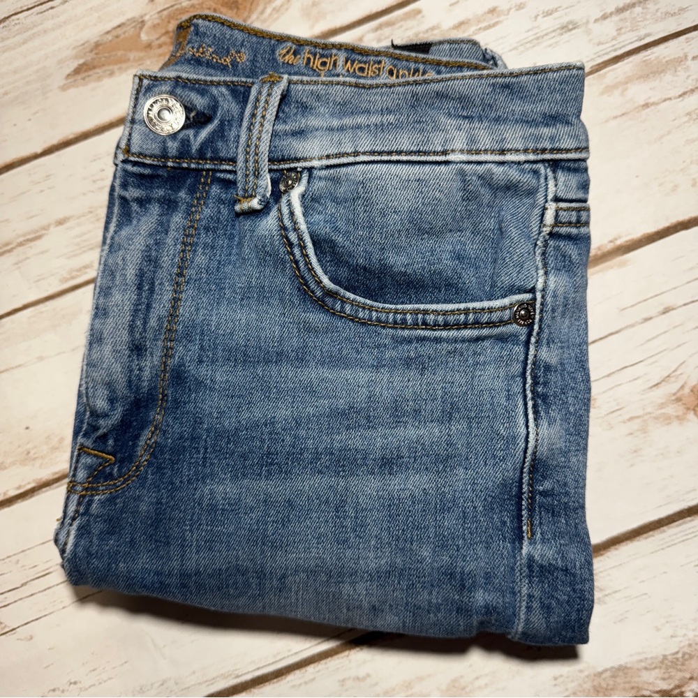 7 For All‎ Mankind Jeans 27 The High Waist Ankle Skinny Stretch